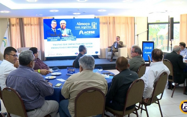 Almoço da Acese discute Reforma Tributária, Pronampe e teto do Simples Nacional 