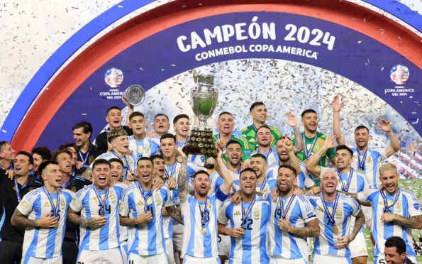 Argentina supera a Colômbia e conquista 16º título da Copa América