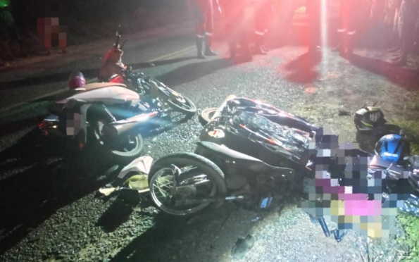 Duas pessoas morrem em acidente entre motocicletas em Itaporanga