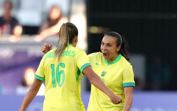 Seleção feminina brasileira faz 1 a 0 na Nigéria na estreia da Olimpíada