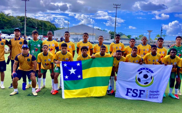 Seleção sergipana estreia com goleada na copa 2 de julho