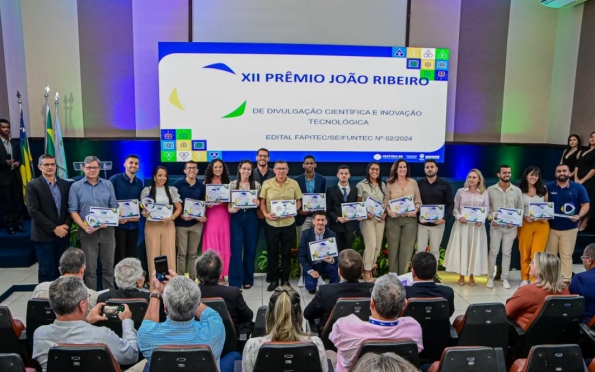 Fapitec/SE entrega honrarias do XII Prêmio João Ribeiro