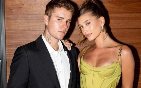 Justin Bieber e Hailey Bieber compartilham 1ª foto do filho: veja