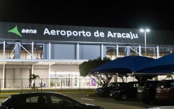 Aeroporto de Aracaju registra aumento de 3,3% no fluxo de passageiros