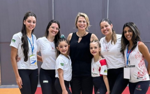 Atletas sergipanas conquistam pódio no Torneio Regional de Ginástica Rítmica 2024