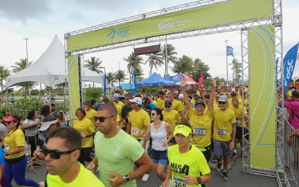 Circuito Sesc de Corridas acontece nesse domingo (15) na Orla de Atalaia