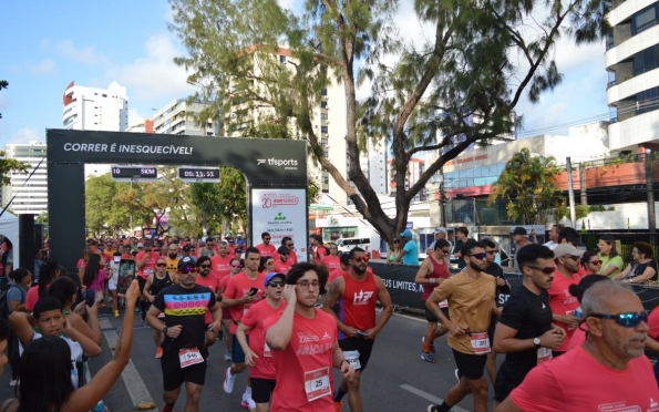 Etapa Santa Maria TF Run Series reúne corredores em Aracaju; veja fotos