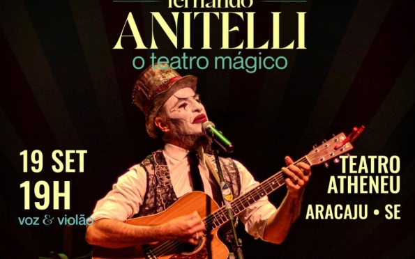 Fernando Anitelli apresenta álbum 'Histórias para Cantar' em Aracaju