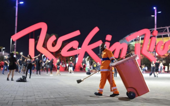 Rock in Rio quer reduzir 14 toneladas de resíduos no festival em 2024