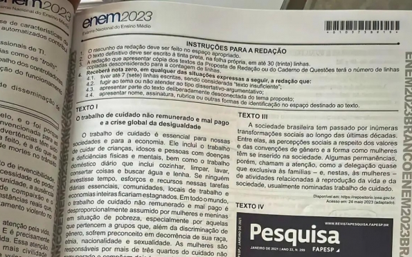 Enem: confira a cartilha da redação e tire suas dúvidas