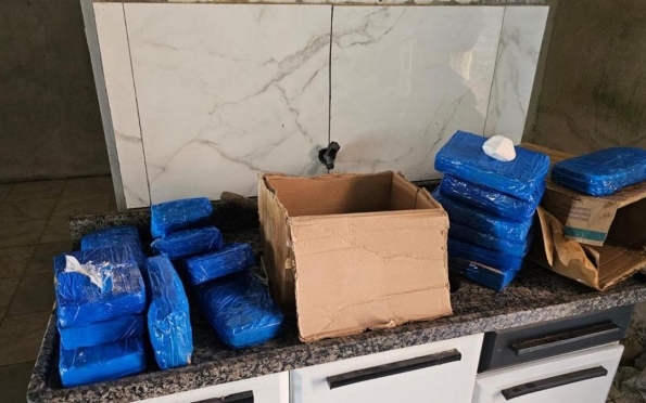 Polícia apreende 24kg de cocaína em Propriá e desmantela ponto de tráfico