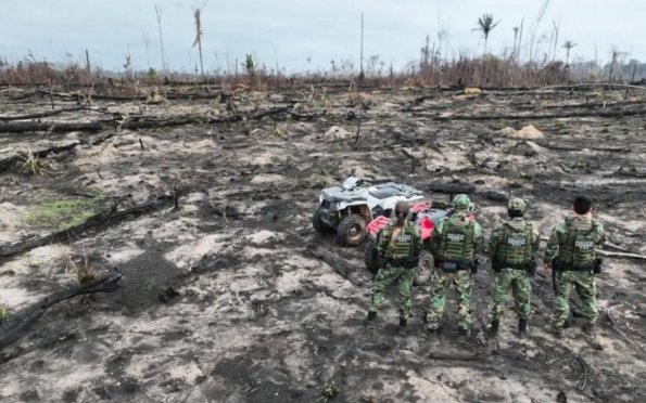 Presos dois suspeitos de provocar incêndios na Amazônia