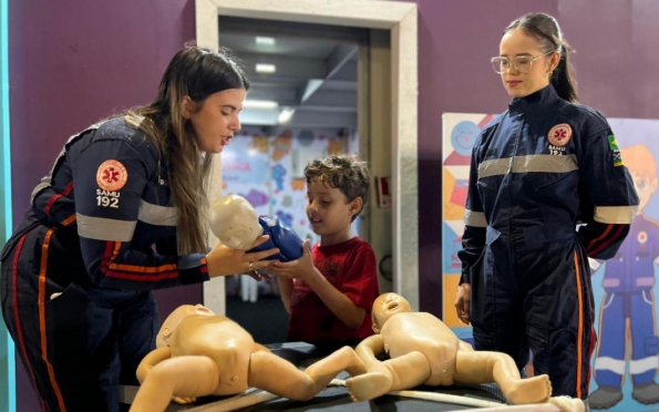 Segurança reforçada garante diversão do público na Vila da Criança