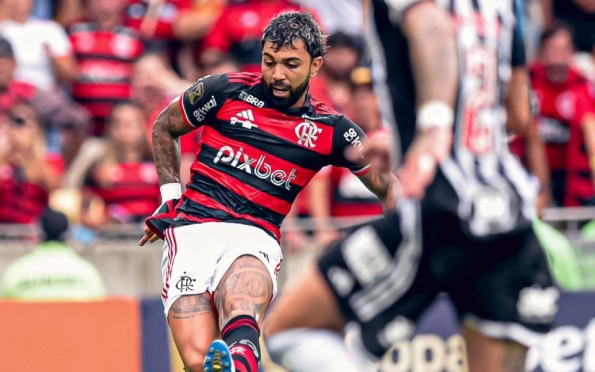 Copa do Brasil: Flamengo faz 3 a 1 no Atlético-MG em 1º jogo da final