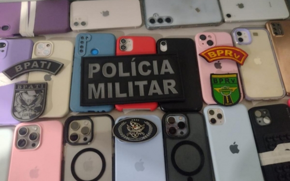 Polícia prende grupo com itens furtados durante o Pré-Caju