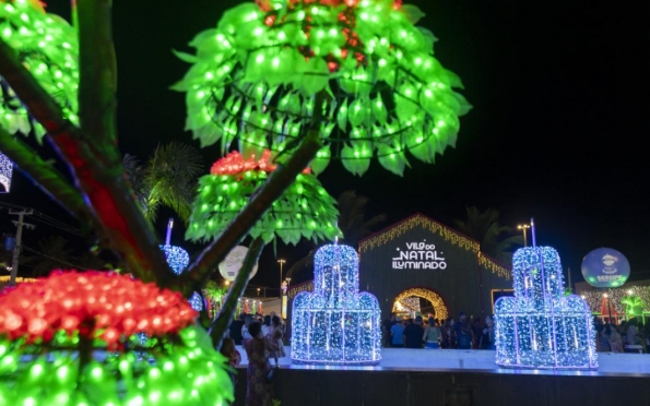 Vila do Natal Iluminado movimentará Orla da Atalaia durante a alta temporada