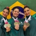 Atletas sergipanas conquistam ouro no Sul-Americano de Ginástica Rítmica 2024