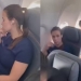 Mulher que não cedeu assento a uma criança em avião se pronuncia