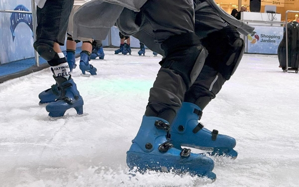 Pista de patinação é atração para crianças e adultos em Aracaju