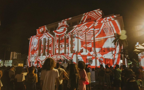 SE Mapping ocupa o centro histórico de Aracaju com arte e tecnologia