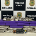 PM apreende 62kg de maconha e prende suspeito em Nossa Senhora do Socorro