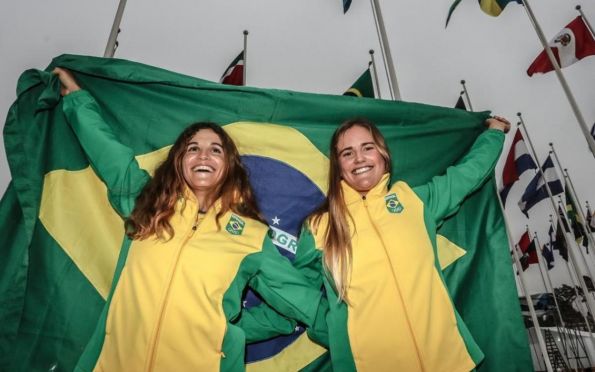 Martine e Kahena são vice-campeãs no Mundial de Vela, na Austrália