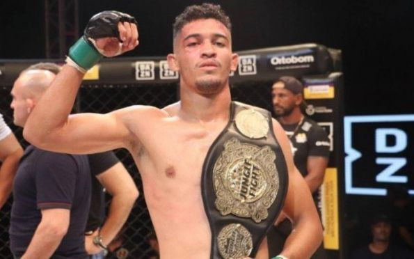 Sergipano Willian Colorado comemora cinturão de MMA e sonha com UFC 