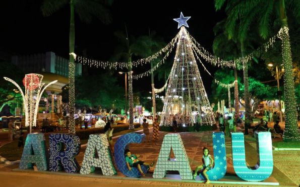 Natal Iluminado é aprovado por 95% de comerciantes do Centro de Aracaju