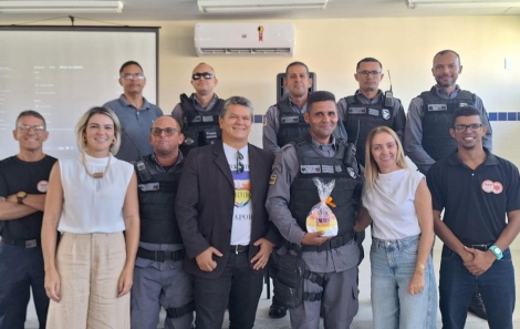 Reunião com gestores da Diretoria de Educação de Aracaju sobre segurança escolar no Centro de Excelência Santos Dumont / Foto: Arquivo Seed