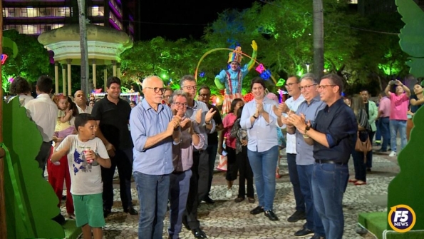Praça Encantada: programação infantil é inaugurada na Fausto Cardoso